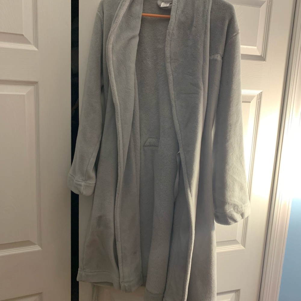 Calvin Klein Gray Bathrobe M/L